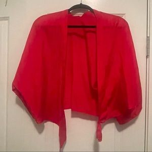 Silk kimono cardigan